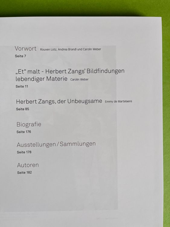 Produktbild: Herbert Zangs
