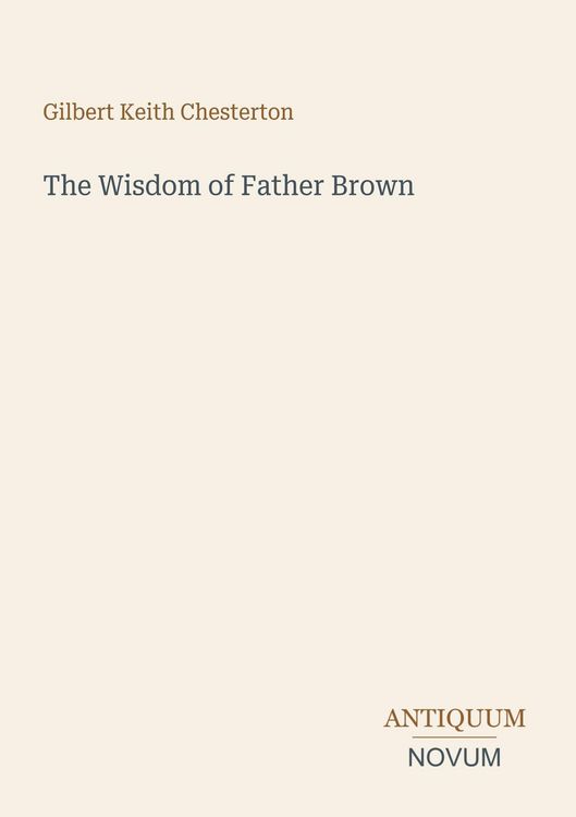 Produktbild: The Wisdom of Father Brown