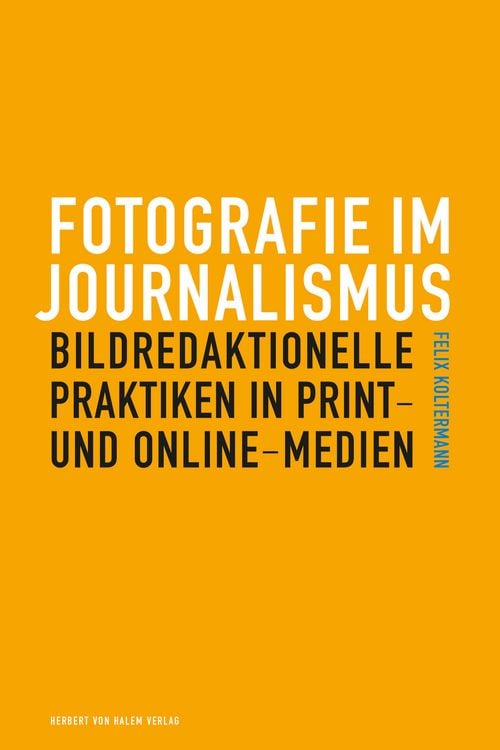 Produktbild: Fotografie im Journalismus