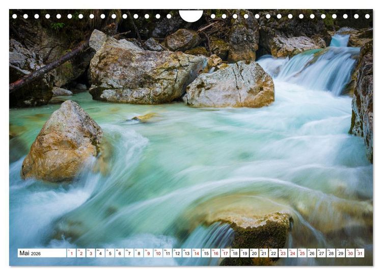 Produktbild: Berchtesgadener Alpen - Landschaften zum Tr&auml;umen (Wandkalender 2026 DIN A4 quer), CALVENDO Monatskalender
