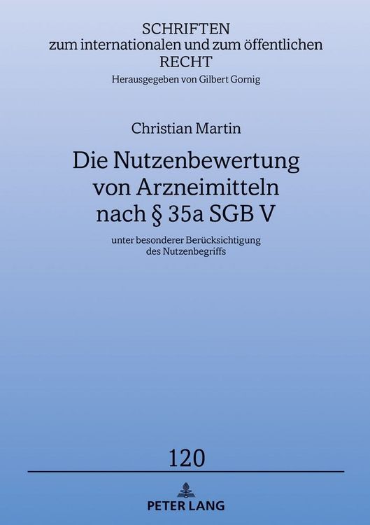 Produktbild: Die Nutzenbewertung von Arzneimitteln nach &sect; 35a SGB V