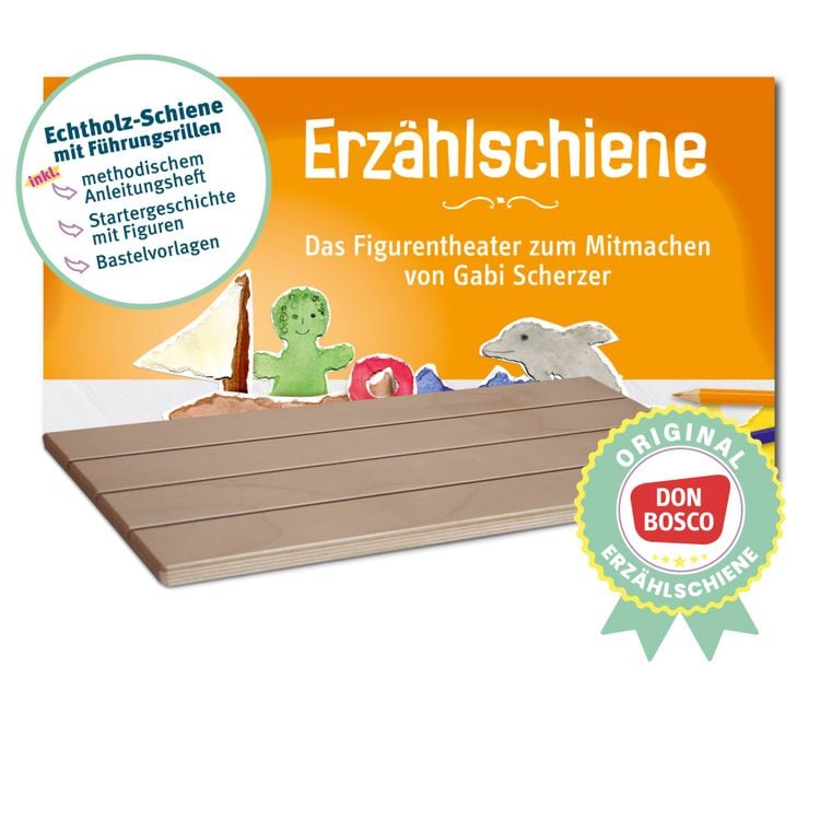Produktbild: Original Don Bosco Erz&auml;hlschiene. Das Figurentheater zum Mitmachen. Einzelexemplar mit Starter-Geschichte