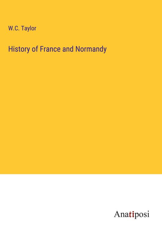 Produktbild: History of France and Normandy