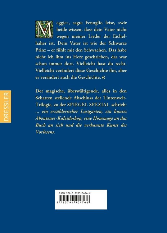 Produktbild: Tintentod / Tintenwelt Trilogie Band 3
