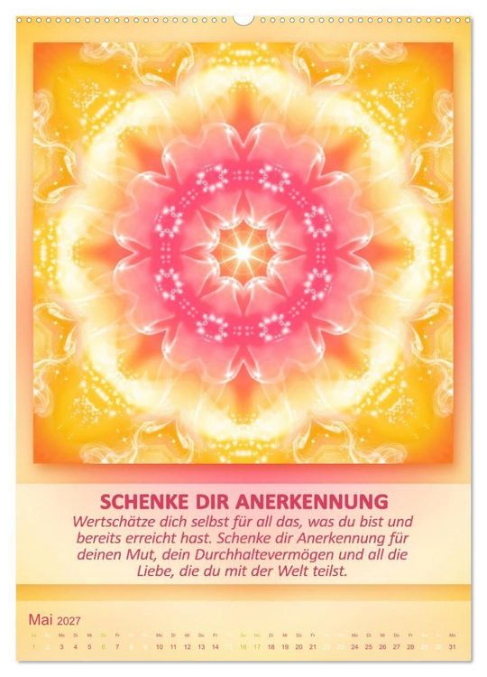 Produktbild: Light Energy Mandalas - Kalender - Vol. 1 (Wandkalender 2027 DIN A2 hoch), CALVENDO Monatskalender