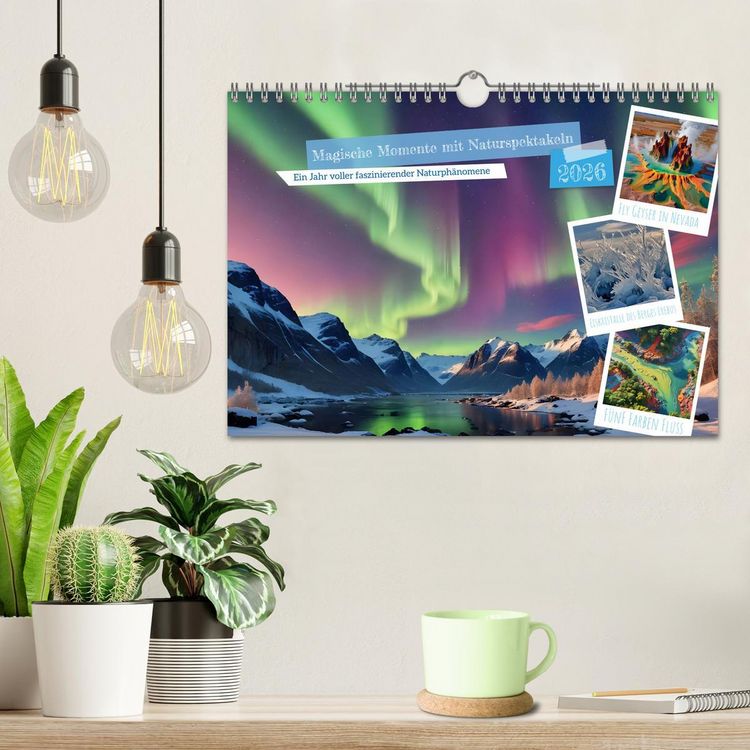 Produktbild: Magische Momente mit Naturspektakeln (Wandkalender 2026 DIN A4 quer), CALVENDO Monatskalender