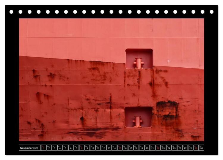 Produktbild: Rund um den Hamburger Hafen (Tischkalender 2026 DIN A5 quer), CALVENDO Monatskalender