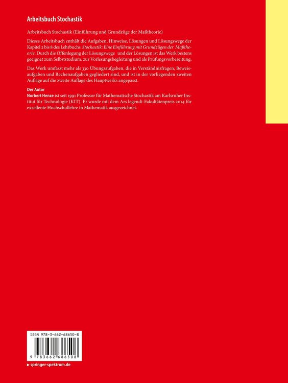 Produktbild: Arbeitsbuch Stochastik