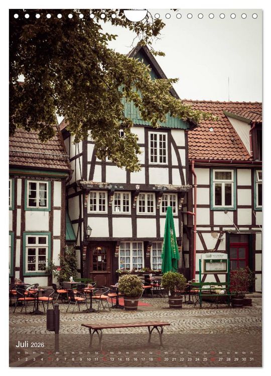 Produktbild: Historisches Bad Essen (Wandkalender 2026 DIN A4 hoch), CALVENDO Monatskalender