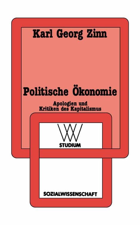 Produktbild: Politische &Ouml;konomie