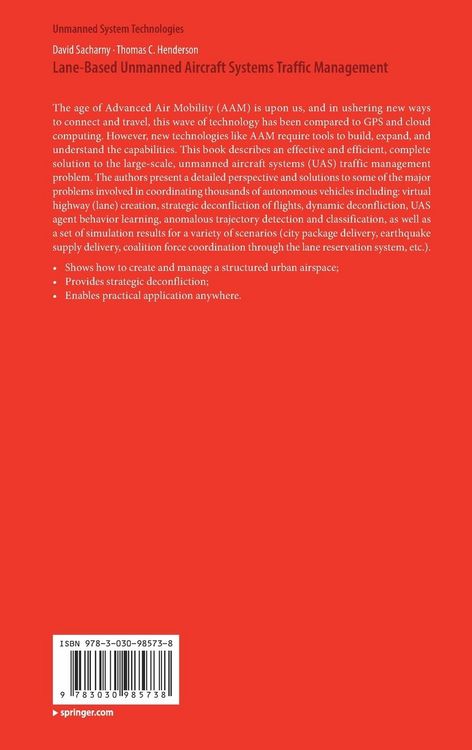 Produktbild: Lane-Based Unmanned Aircraft Systems Traffic Management
