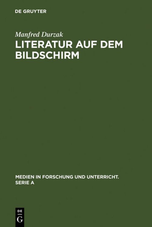 Produktbild: Literatur auf dem Bildschirm