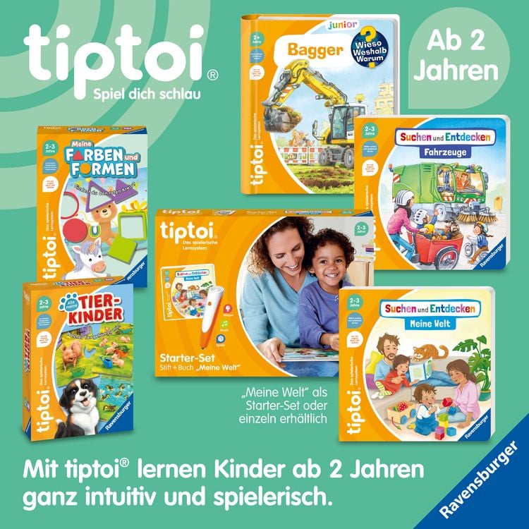 Produktbild: tiptoi&reg; Wieso? Weshalb? Warum? junior - Dinosaurier