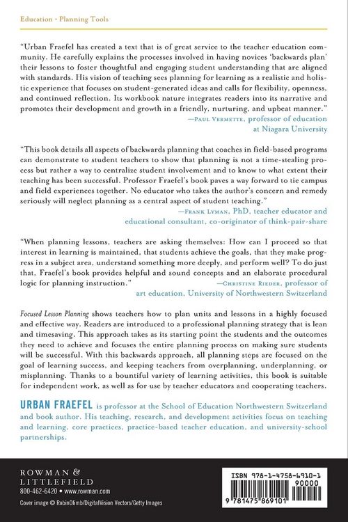 Produktbild: Focused Lesson Planning