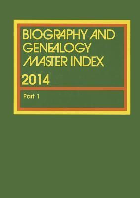 Produktbild: Biography and Genealogy Master Index, Part 1