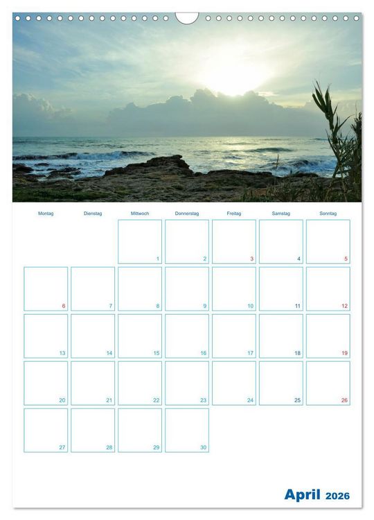 Produktbild: il Salento - maritim (Wandkalender 2026 DIN A3 hoch), CALVENDO Monatskalender