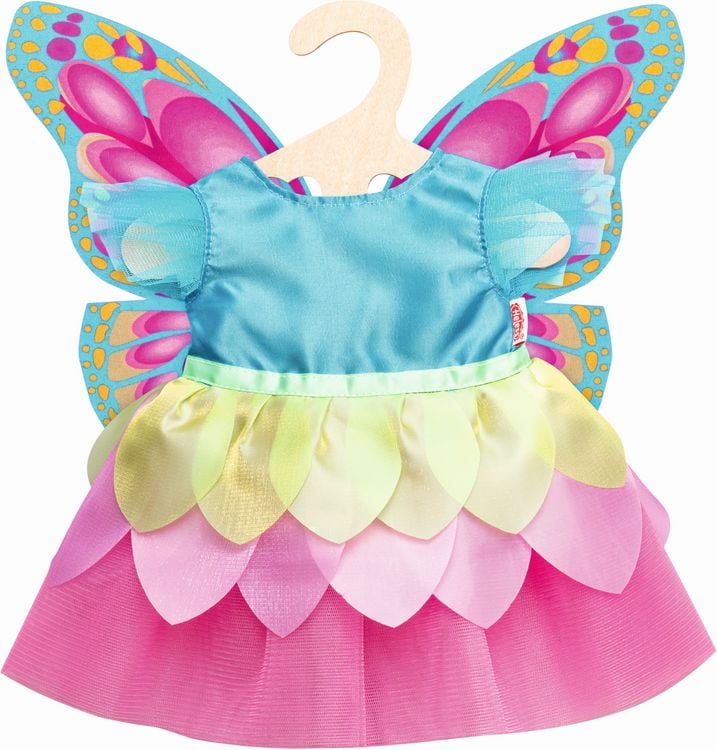 Produktbild: Heless - Puppen-Feenkleid Schmetterling, Gr. 35-45 cm