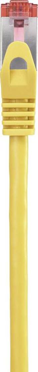 Produktbild: Renkforce RF-5372560 RJ45 Patchkabel CAT 6 S/FTP 3.00 m Gelb mit Rastnasenschutz, vergoldete Steckkontakte, Flammwidrig 1 St.