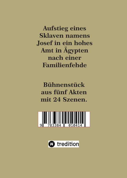 Produktbild: Josef in &Auml;gypten