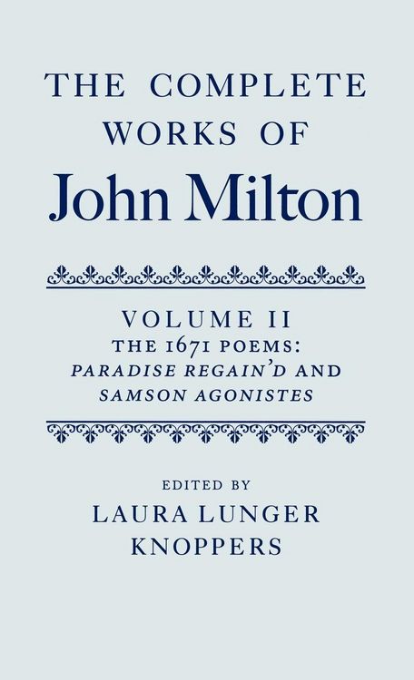 Produktbild: The Complete Works of John Milton, Volume II