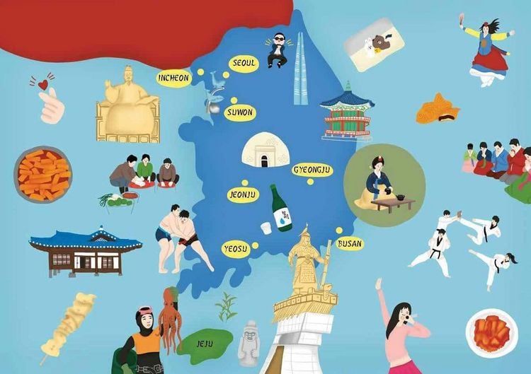 Produktbild: Korea. Der illustrierte Guide