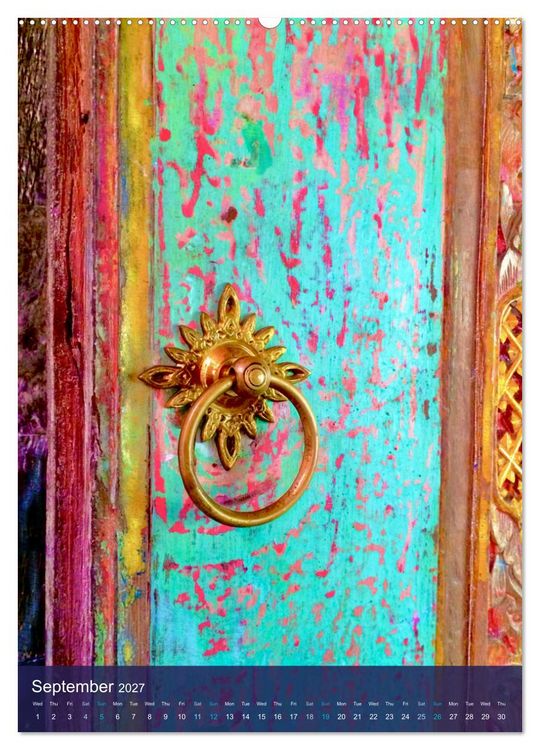 Produktbild: Global Doorways (Wall Calendar 2027 DIN A2 portrait), CALVENDO 12 Month Wall Calendar