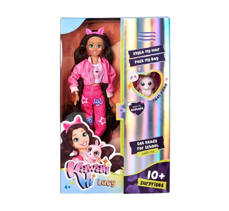 Produktbild: Puppe Kawaii Hi Lucy mit Zubeh&ouml;r 26cm