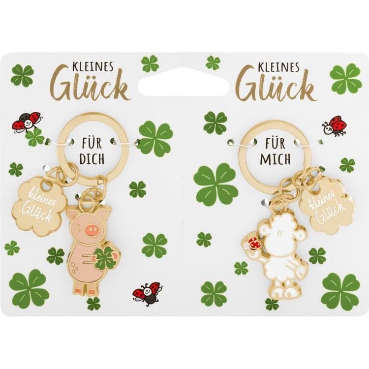 Produktbild: Schl&uuml;sselanh&auml;nger-Set Gl&uuml;ck