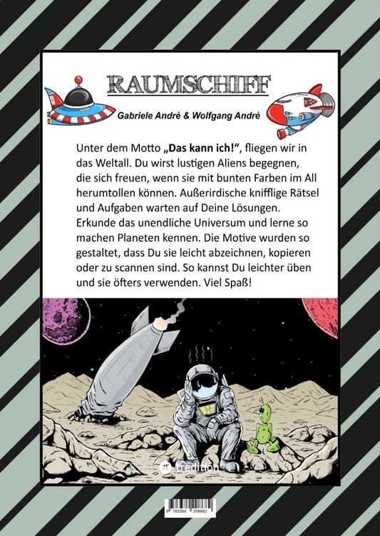 Produktbild: Craftbook - 100 Science Fiction Motive - Alien - Raumfahrt - Ufo - Astronauten - Knifflige R&auml;tsel - Ausserirdische Aufgaben - Universum