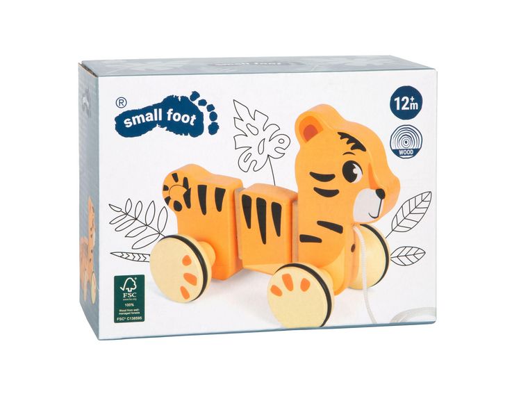 Produktbild: Nachziehtier Tiger Safari