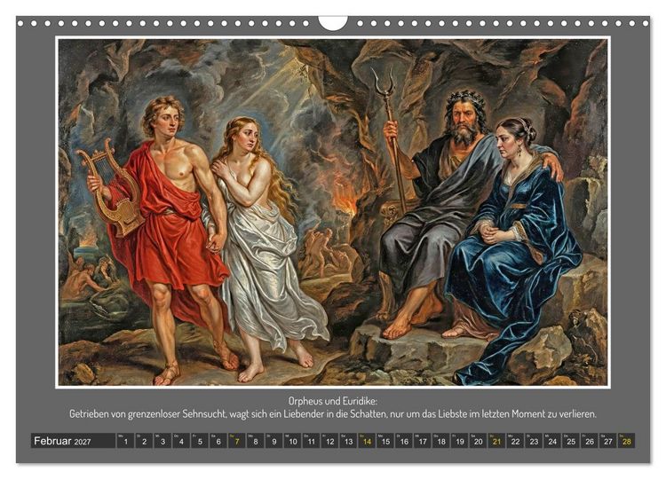 Produktbild: G&ouml;tterfunken und Leidenschaft (Wandkalender 2027 DIN A3 quer), CALVENDO Monatskalender