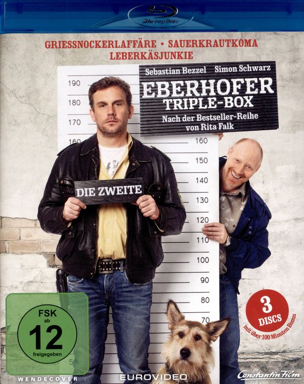 Produktbild: Die zweite Eberhofer Triple Box [3 BRs]