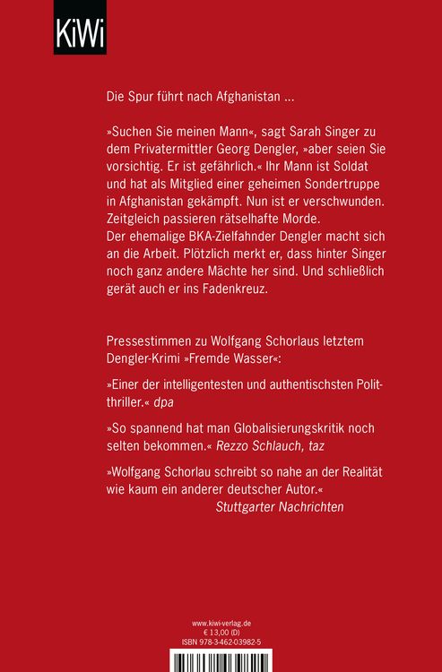 Produktbild: Brennende K&auml;lte / Georg Dengler Band 4