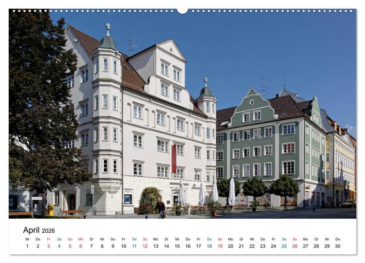 Produktbild: Kempten - Ansichtssache (hochwertiger Premium Wandkalender 2026 DIN A2 quer), Kunstdruck in Hochglanz