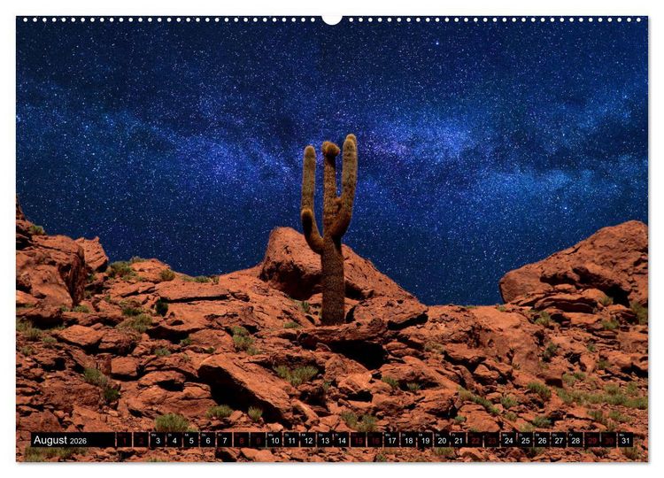 Produktbild: ATACAMA Wunder der Natur (Wandkalender 2026 DIN A2 quer), CALVENDO Monatskalender