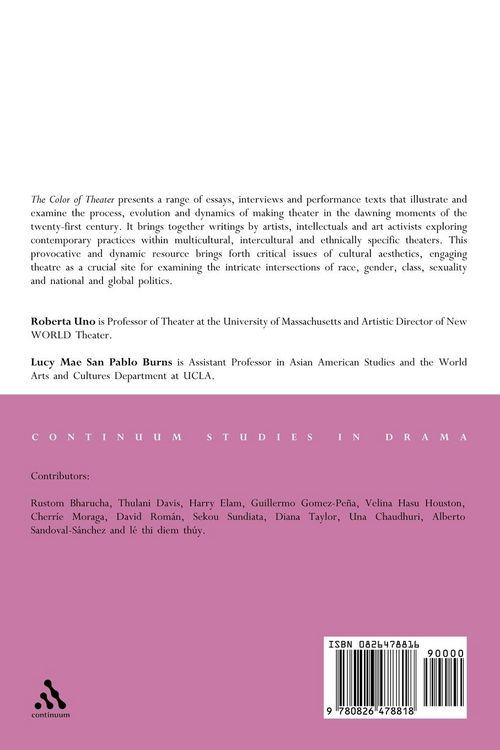 Produktbild: The Color of Theater
