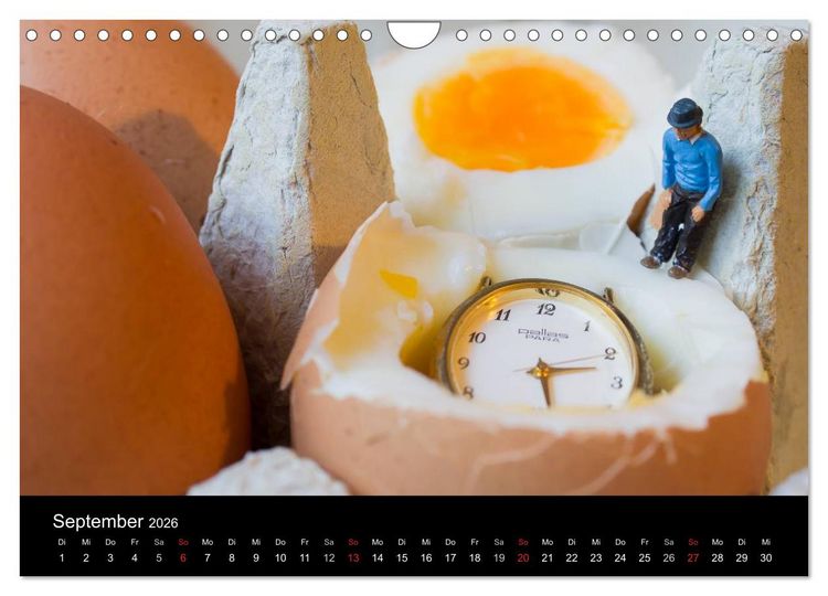 Produktbild: UHR Menschen (Wandkalender 2026 DIN A4 quer), CALVENDO Monatskalender