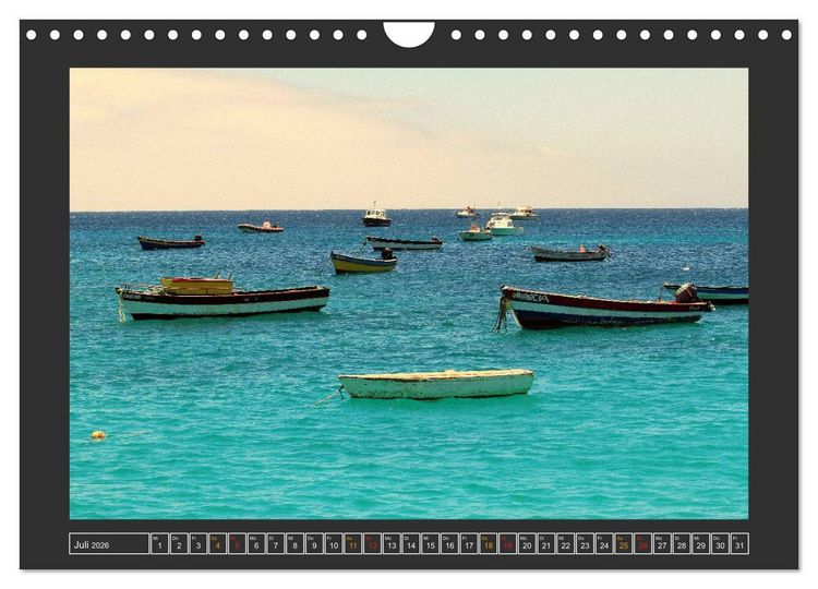 Produktbild: Kap Verde- Insel Sal (Wandkalender 2026 DIN A4 quer), CALVENDO Monatskalender