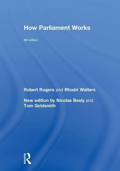 Produktbild: Besly, N: How Parliament Works