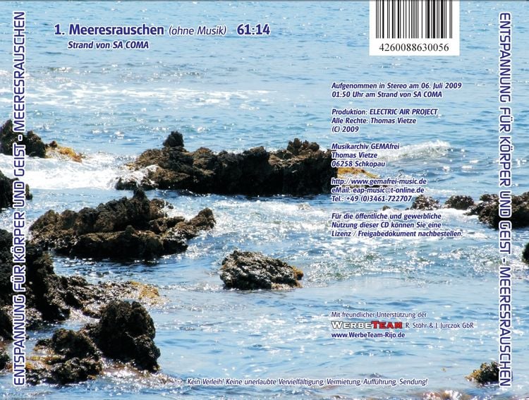 Produktbild: Meeresrauschen (ohne Musik)