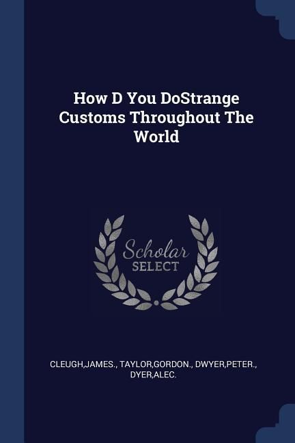 Produktbild: How D You DoStrange Customs Throughout The World