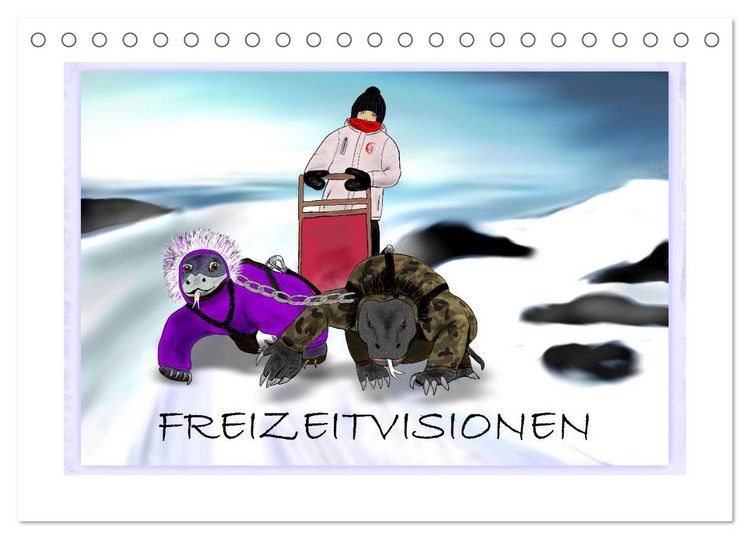 Produktbild: Freizeitvisionen (Tischkalender 2026 DIN A5 quer), CALVENDO Monatskalender