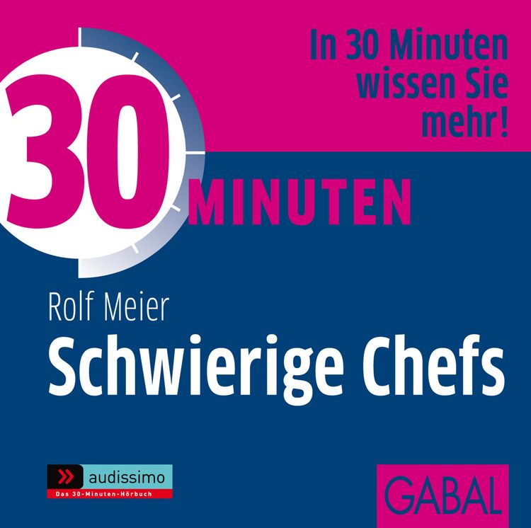 Produktbild: 30 Minuten Schwierige Chefs