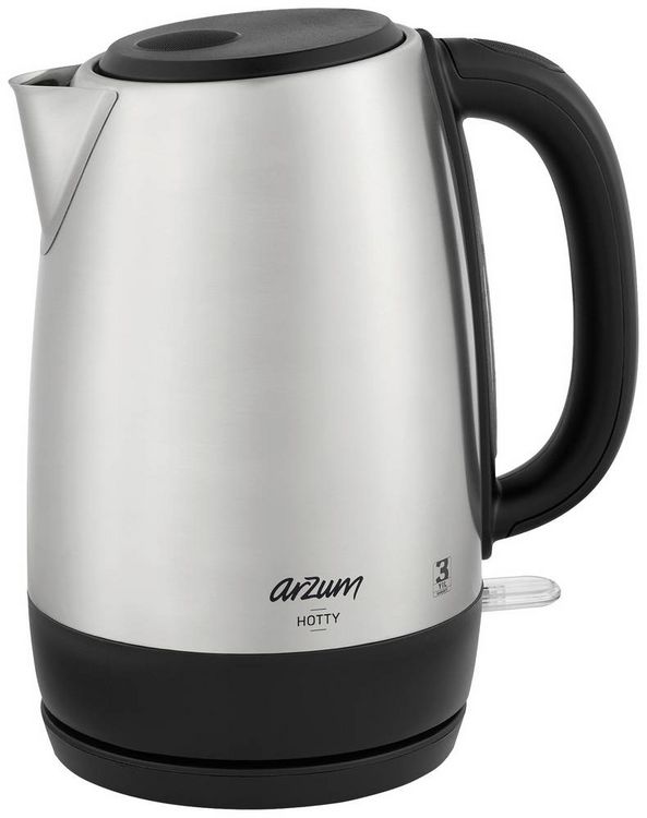 Produktbild: Arzum AR3074 Wasserkocher schnurlos, &Uuml;berhitzungsschutz Inox Fassungsverm&ouml;gen: 1.7l
