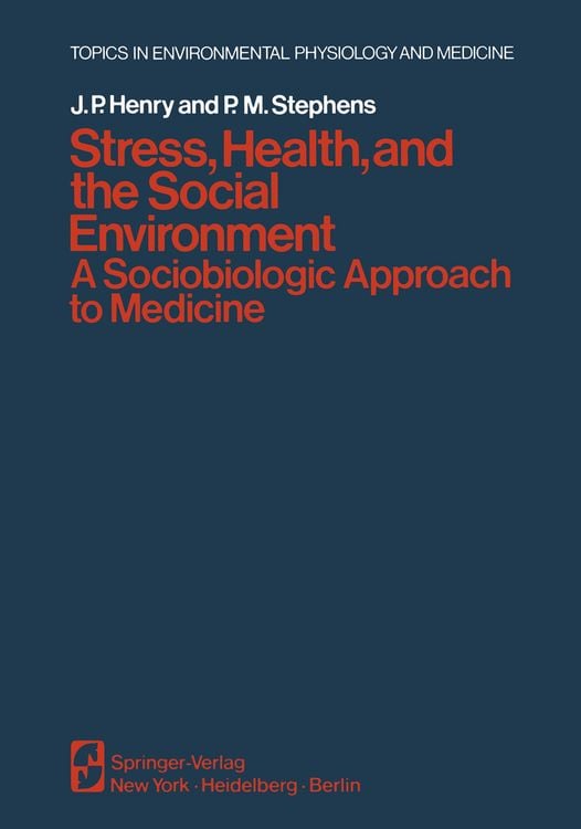 Produktbild: Stress, Health, and the Social Environment