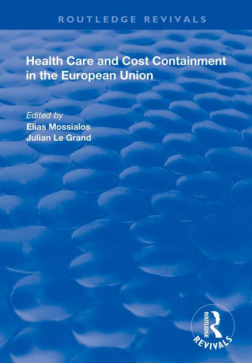 Produktbild: Health Care and Cost Containment in the European Union