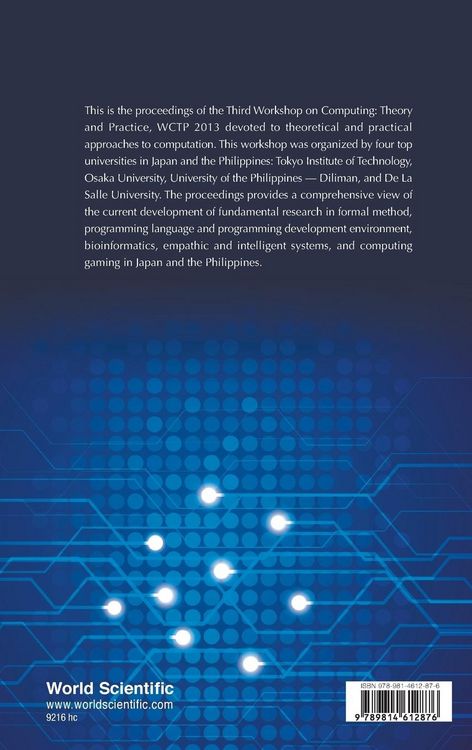Produktbild: THEORY AND PRACTICE OF COMPUTATION