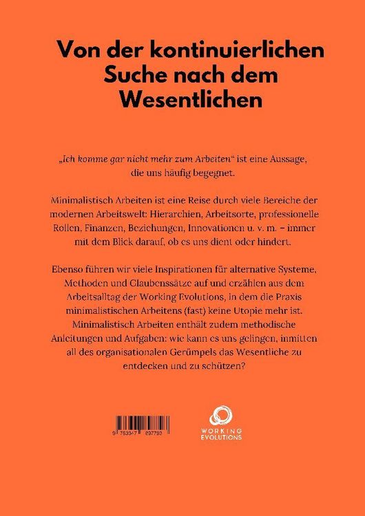 Produktbild: Minimalistisch Arbeiten
