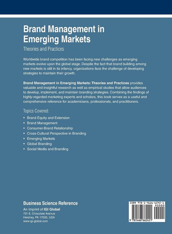 Produktbild: Brand Management in Emerging Markets
