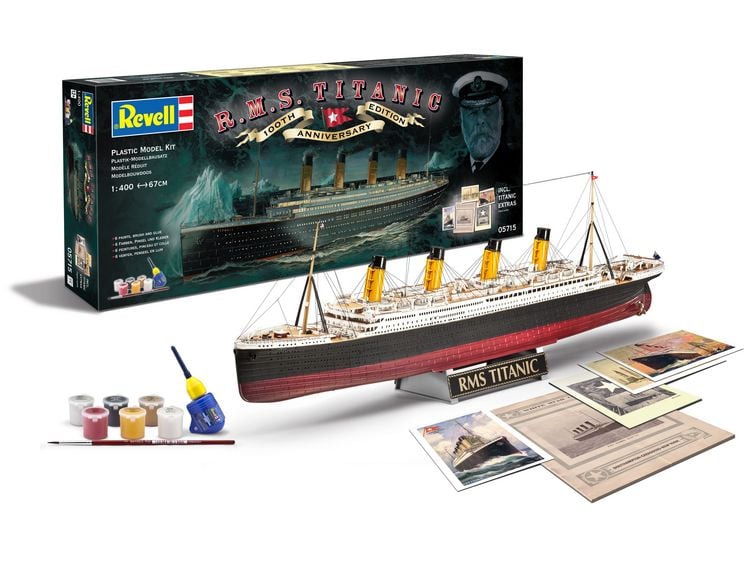 Produktbild: Revell Geschenkset: 100 Jahre Titanic, Ma&szlig;stab 1:400